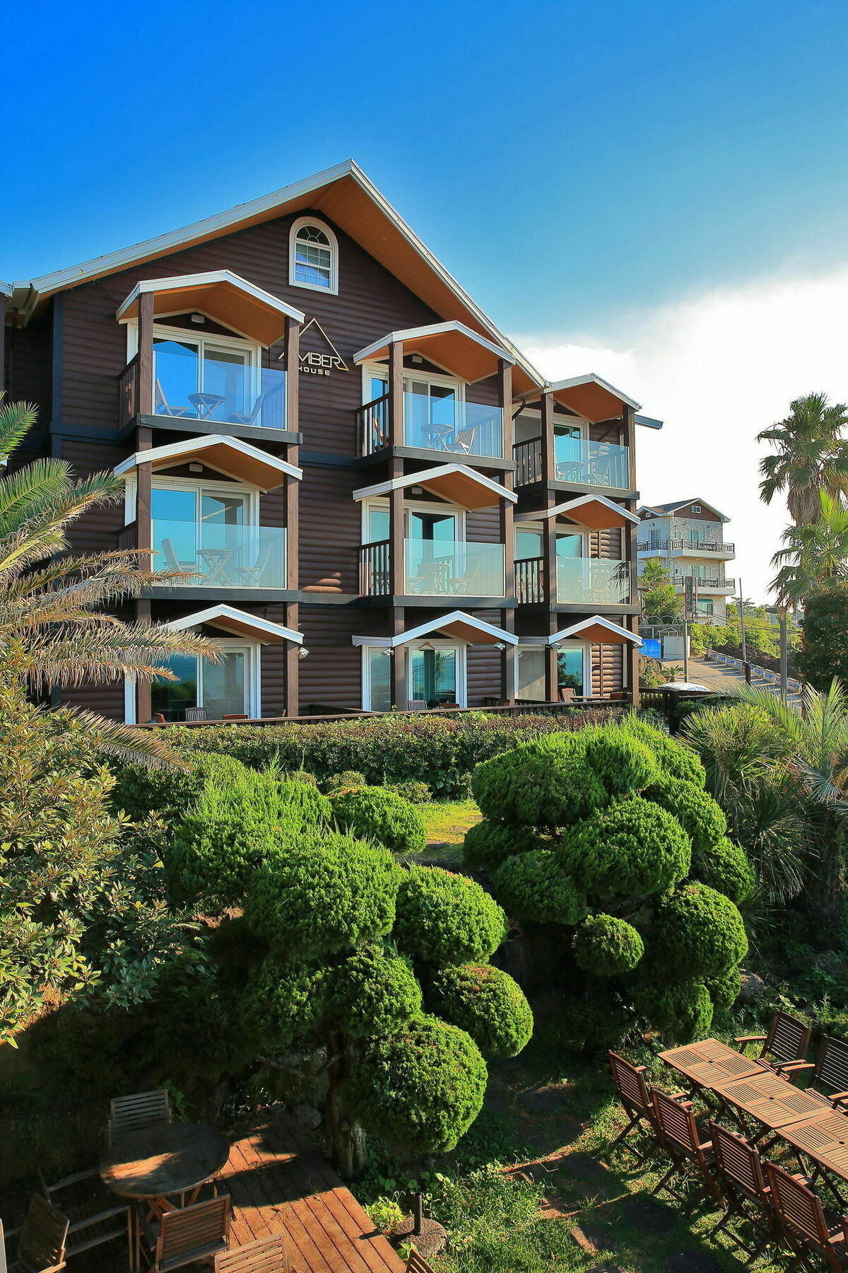 แอมเบอร์ เฮ้าส์ เชจู Villa Haga-ri  ภายนอก รูปภาพ